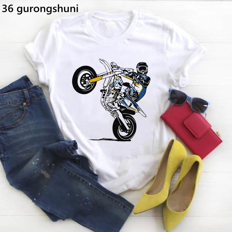 Im A Simple Unisex I Love Motorcycle And Wine Letter Print Tshirt Unisexs Clothing Watercolor Flowers Tshirt Femme Streetwear