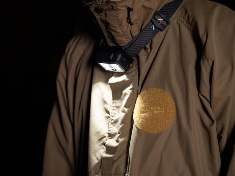 Fuji Lighting ZEXUS LED-Licht mit Akku 560 Haupt-LEDs Laufzeit bis zu 20 Stunden Wiederaufladbare Stirnlampe zum Angeln ZX-190 ZR-01 (Maximale Lumen, Zeit