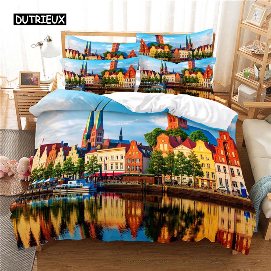 Great Wall Bedding Set Duvet Cover Set 3d Bedding Digital Printing Bed Linen Queen Size Bedding Set Fashion Design
