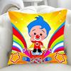 Federe Cuscini  P-Plim Plim Federe Decorative Cuscini Arredo Autunnale Sedie a Sdraio Abbracci Cuscino Peluche Corto Stampa DuplexPCJYM,(7)