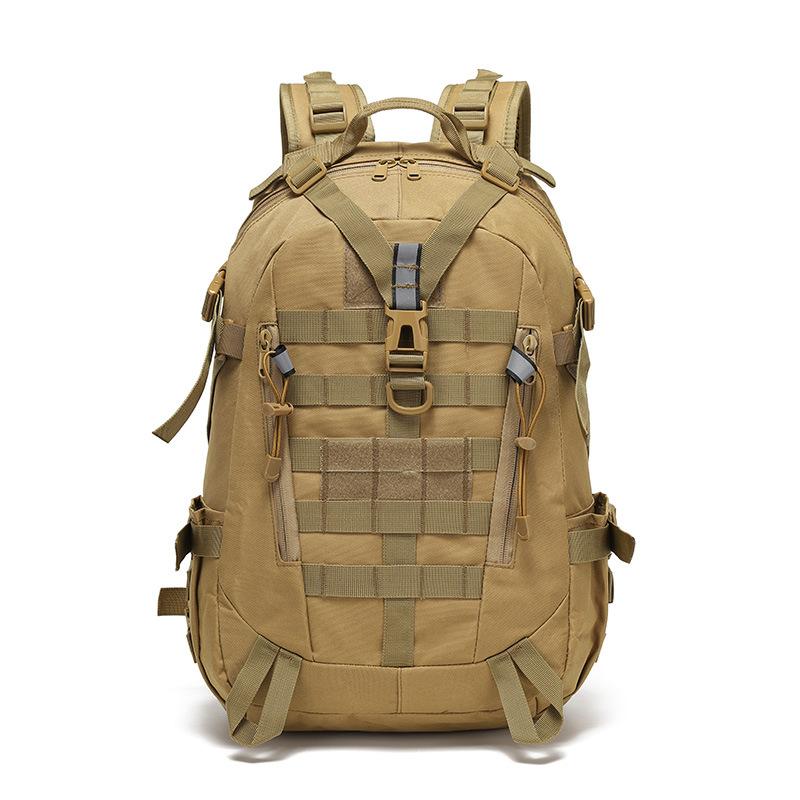 Zaino da Campeggio Borsa da Uomo Borse da Viaggio Zaino da Arrampicata Escursionismo Outdoor Riflettente a Spalla Borsa da Pesca