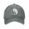 Yin Yang Symbol Baseball Cap Mystery Geometric Vintage Unisex Teens Trucker Dad Hat Sun Visors Hiking Fishing Baseball Caps Gift