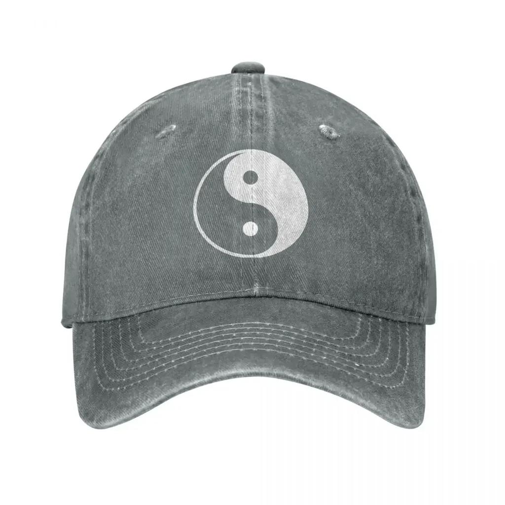 Yin Yang Symbol Baseball Cap Mystery Geometric Vintage Unisex Teens Trucker Dad Hat Sun Visors Hiking Fishing Baseball Caps Gift