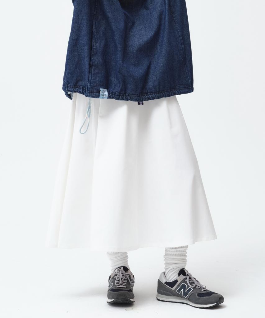 Outdoor Products W Belted Long Skirt (Ivory)