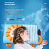 Cute Cartoon Memory Foam Neck Pillow for Pressure-Free Sleep with Pillowcase