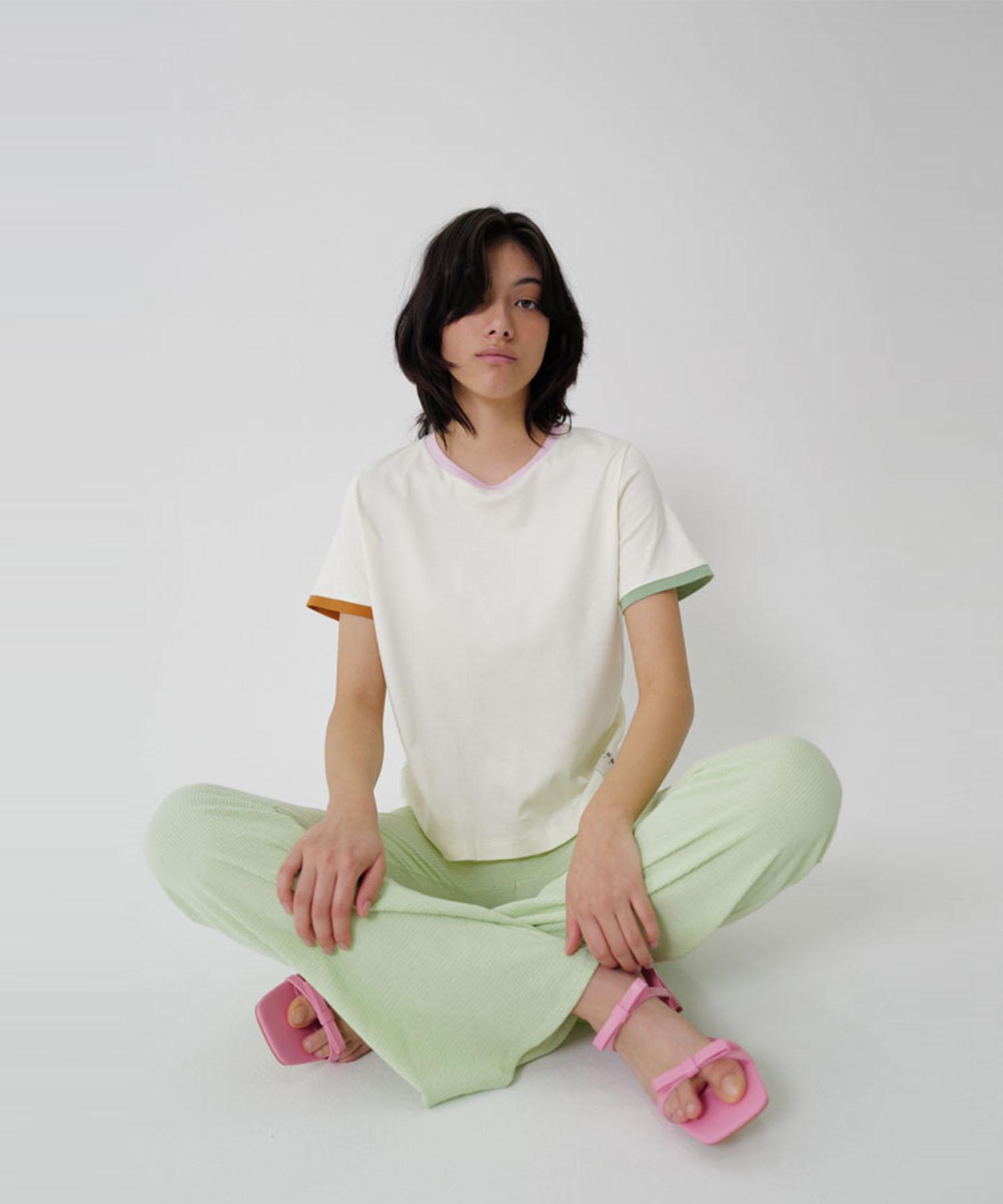 Susumu Edge Tee - Melon Pink Onesize