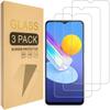 Screen Protector - eFConnection - Vivo Y72 5g - 3 Pack - Tempered Glass - Scratch Resistant