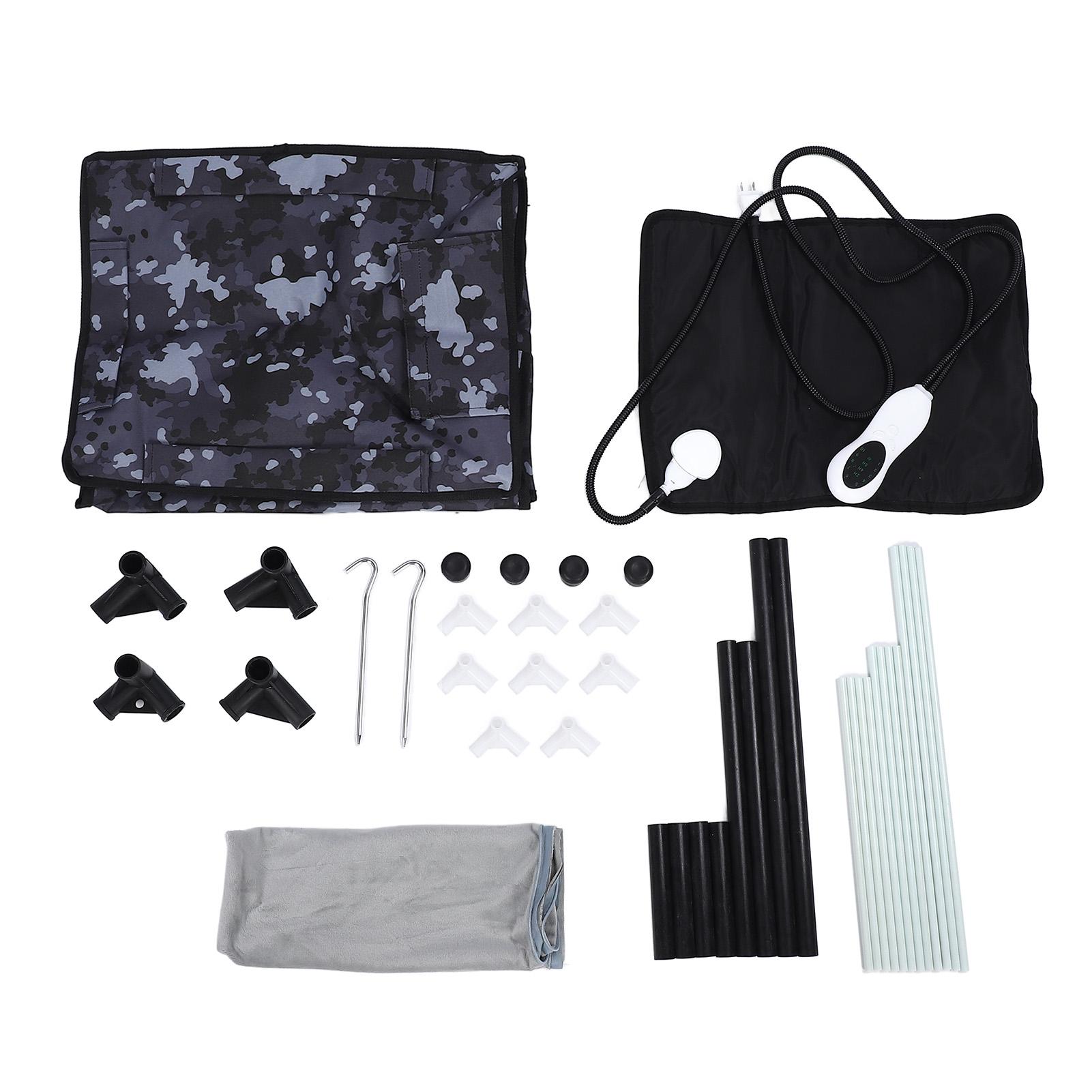 

Подогреваемый кошачий домик, складной, с 3 передачами, устойчивый к царапинам, камуфляжный, изолированный, для кошек