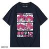 2025 New Anime Kasane Teto Cosplay Cartoon Printed Short Sleeve TShirt Casual Tee Fashion Vintage Shirts Versatile In Summer