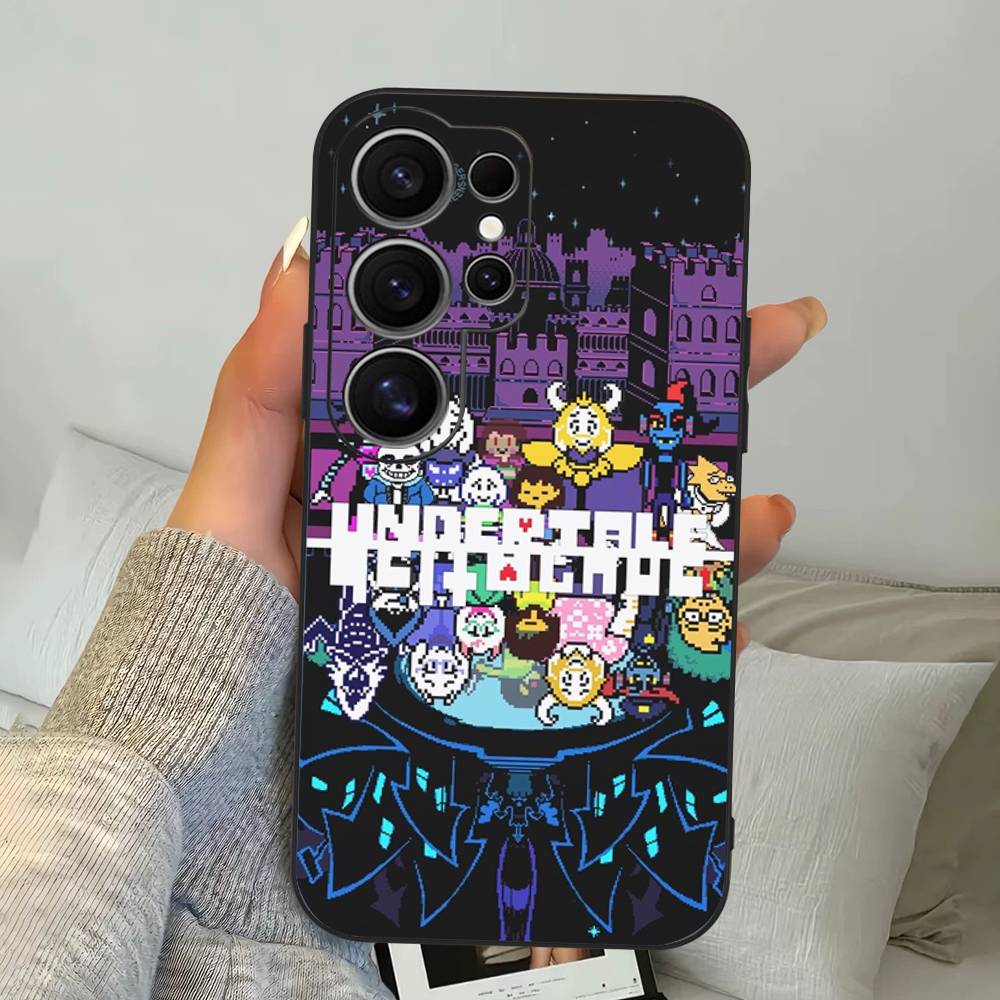U-Undertale Game Phone Case For Samsung S 24 Fe 25 Ultra Plus 20 Lite 21 30 22 23 24 22 Ultra 5G Fundas