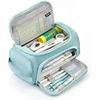 Super Big Cute Pencilcase Portable Multifunctional Pencil Box Large Capacity 2 Layer Stationery Organizer School Supplies Gift