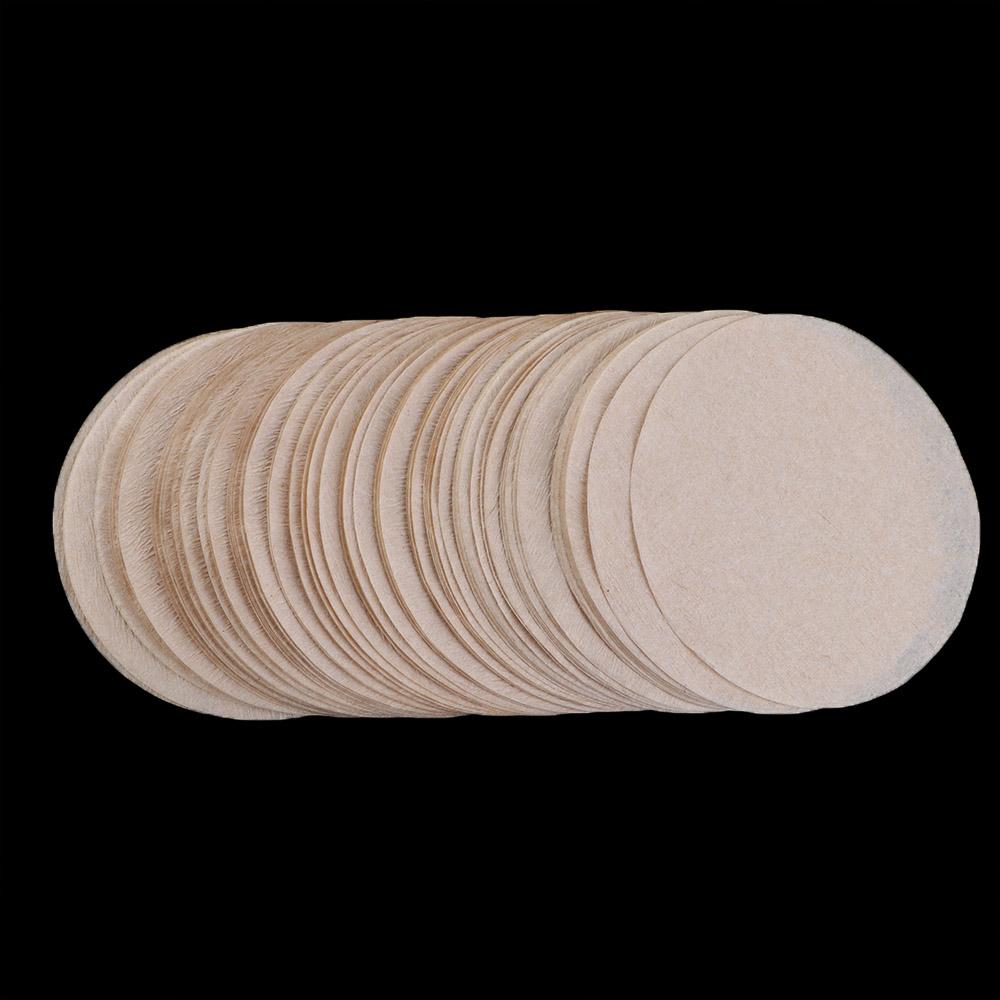 100Pcs Round Dripper Moka Pot Espresso Coffee Filter Paper Coffee Maker Accessories Filtration Tool Cafe Strainer Paper