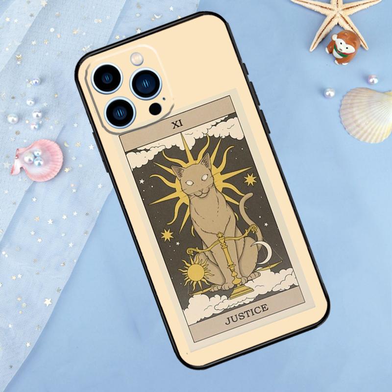 The Empress Tarot Cat Art Print Phone Case For iPhone 15 16 Pro Max 13 11 12 14 Pro Max XR XS X 7 8 Plus 12 13 Mini Cover