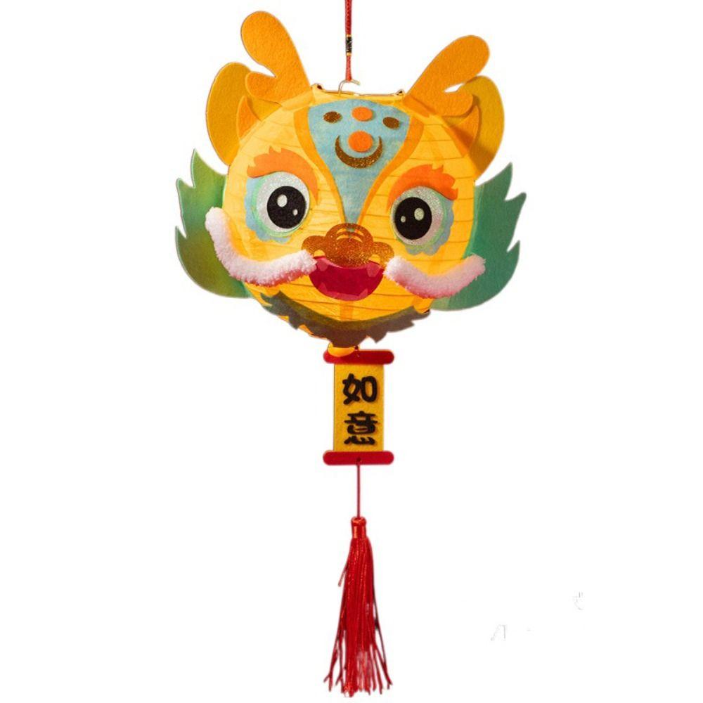 

Cartoon Dragon Chinese New Year Lantern with LED Light Handheld Lantern Chinese New Yea