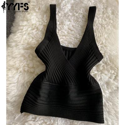Women's Fashion Casual Summer Spring Solid Color Print Sleeveless V-Neck Blouses & Shirts