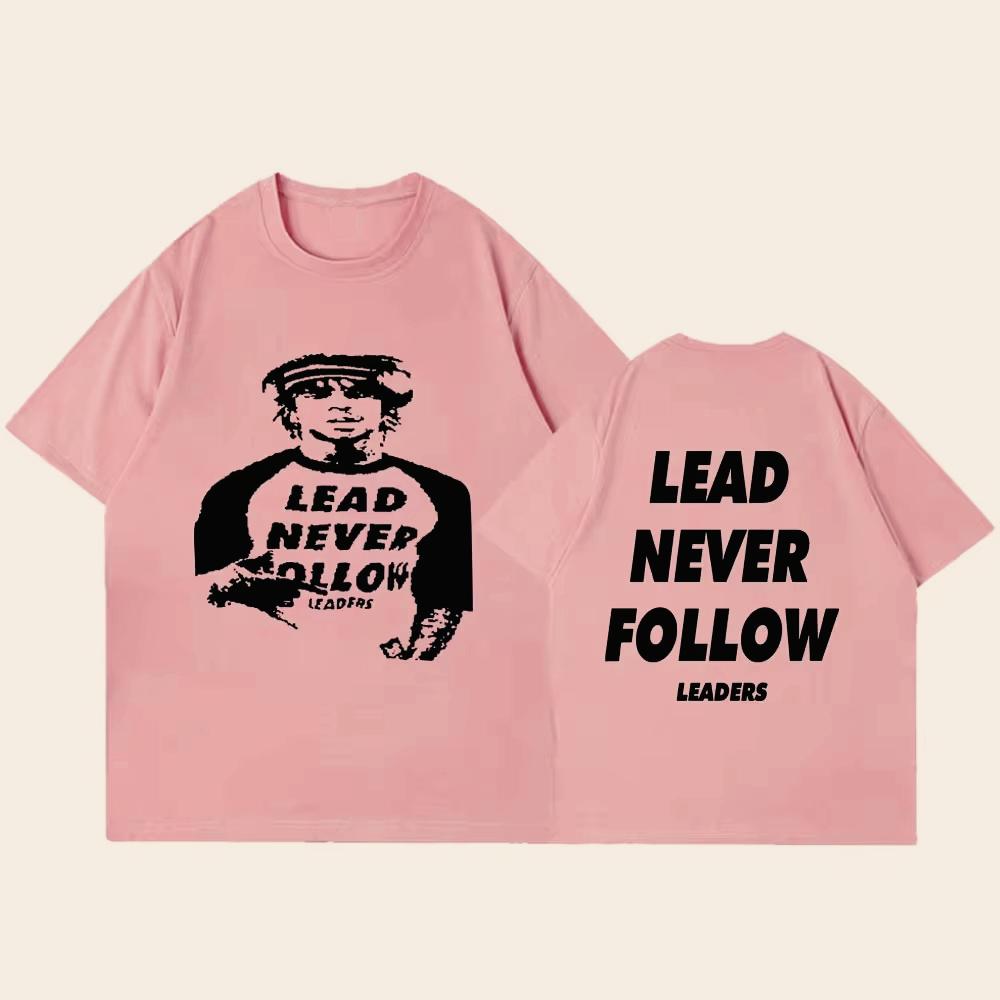 Rapper Chief Keef Lead leads high-quality T-shirts for men and women hip-hop retro cotton casual soft loose casual loose tops