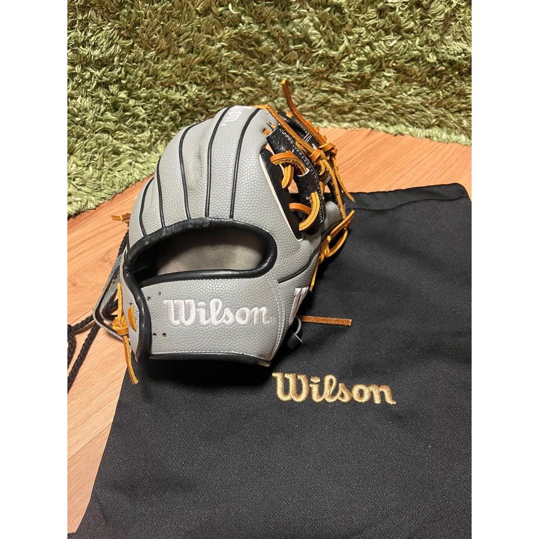Used Wilson Wannabe Hero Dual Softball Infielder Type 86 Gray SS
