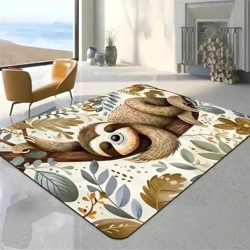 1PC Jigsaw Cats Pattern Door Mats Kitchen Rugs Non-Slip Pop Design Living Room Rugs Bath Mat Carpet for Home Sink Laundry Decor