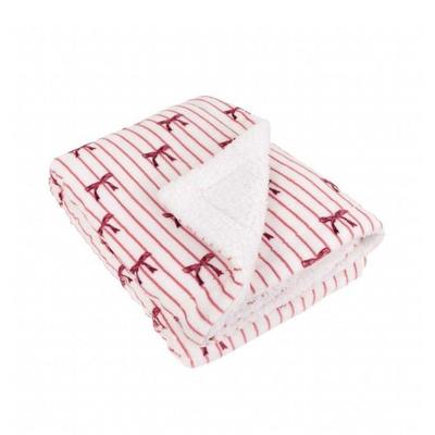 Noortje Sherpa Fleece Bow Throw