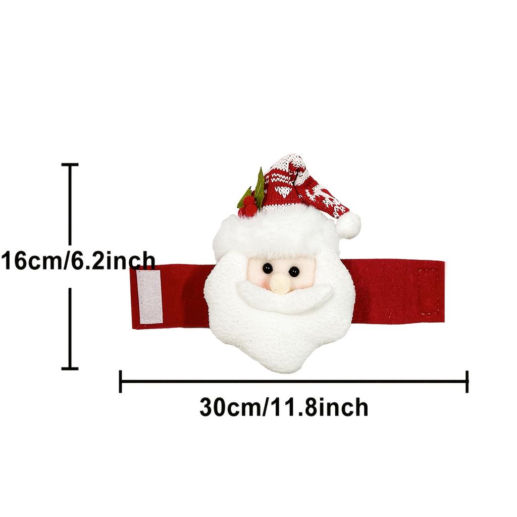 Christmas Curtain Clips Santa Snowman Retro Plaid Hooks For Hanging Decorations On Windows Doors Festival Home Party Decor