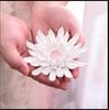 Modern Ceramic Fake Flower Wall Hanging Crafts Decoration Home Livingroom Wall Mural Ornaments Hotel Porch 1D Wall Sticker Art