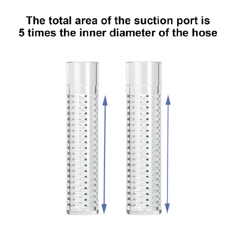 Surface Skimmer for Aquariums Removes Dust Organic Matter Drain Tube Pipe