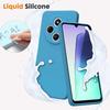 Case for Xiaomi Redmi Note 14 Pro 5G (not for 4G) - Blue Liquid Silicone - EFConnection®
