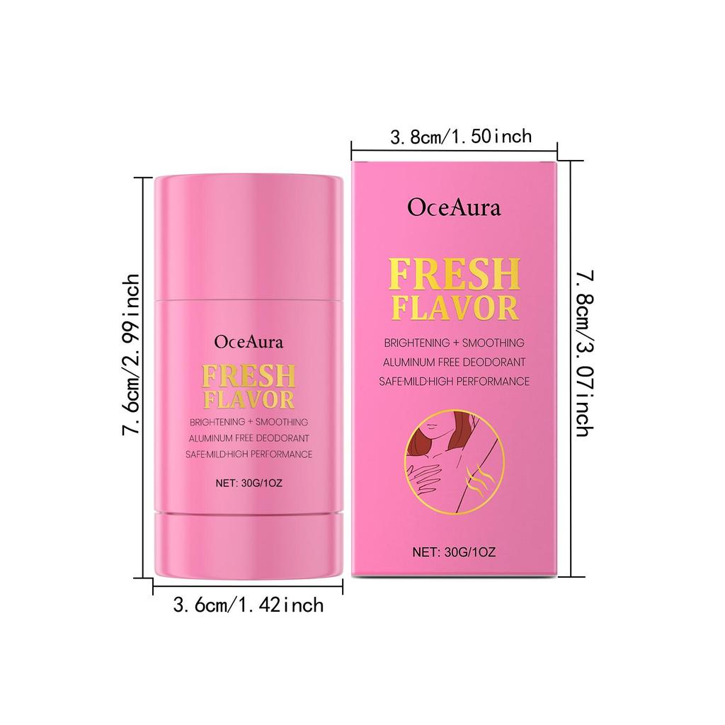 Desodorante Natural en Barra Axilas Mal Olor Sudoración Eliminación Mantener Axilas Frescas Aroma Anti Olor Antitranspirante Cuidado Corporal