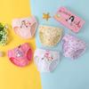 All-Cotton A-Grade Girls' Briefs: No-Wedgie Underwear for Small to Medium Children and Babies