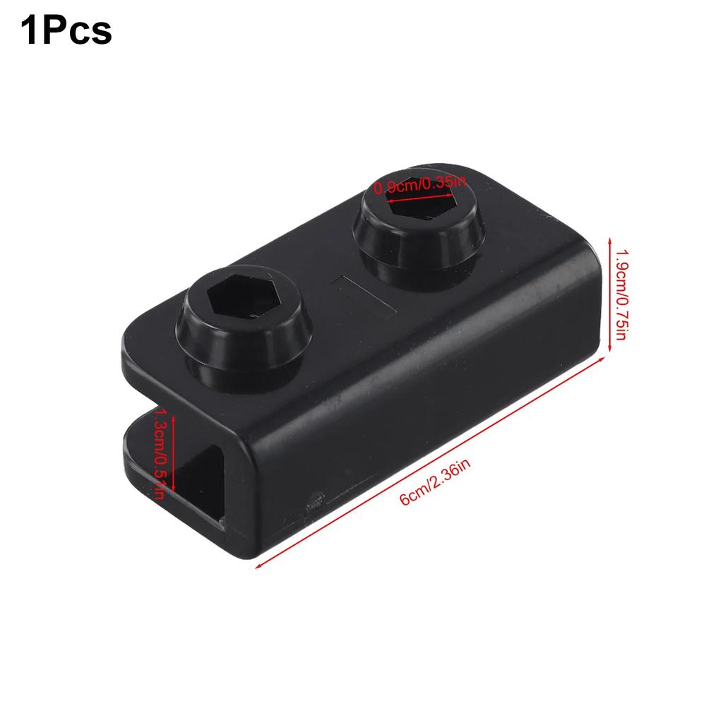 1 Pieza/4 Piezas Soporte Rectangular Ajuste de 2 Vías Para: Conector de Repuesto para Carpa Gazebo Juego de Soportes Rectangulares Accesorio para Tienda