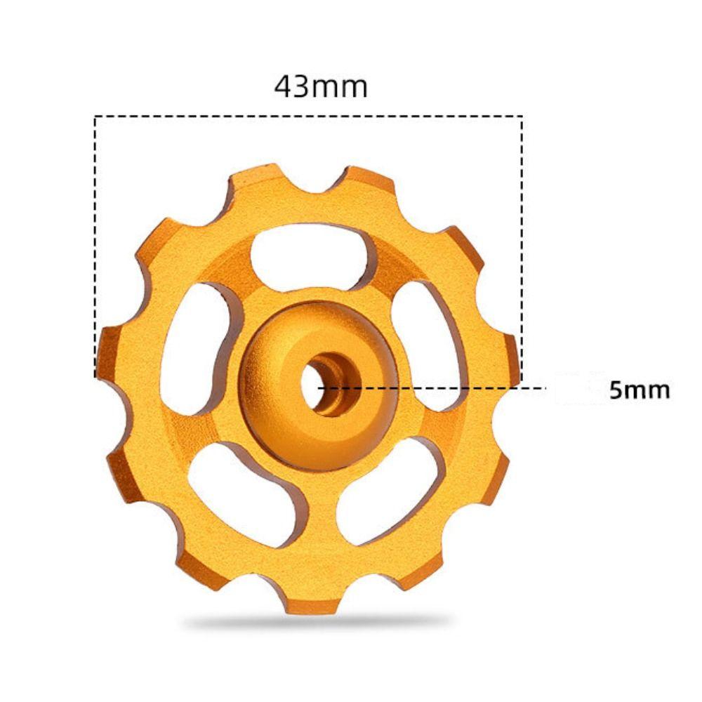 Aluminum Alloy Bicycle Jockey Roller 5 Colors Bearing Guide Wheel Rear Derailleur
