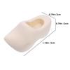 3 Pairs Wooden Shoe Model Accessories House Craft Decoration Baby Slippers Mini Miniature Shoes Bride Kids Toys