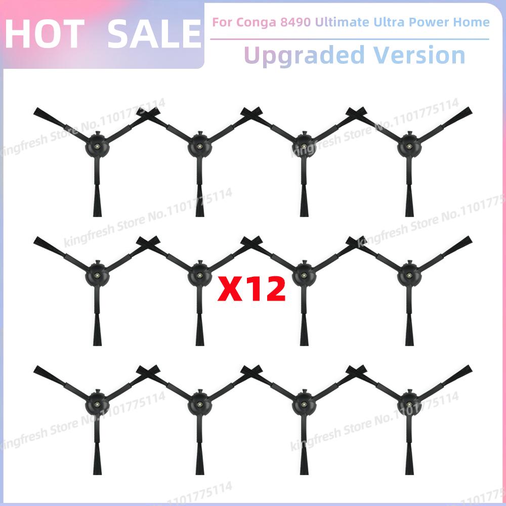 Passt für ( Cecotec Conga 8490 Ultimate Ultra Power Home ) Staubsaugerteile Hauptbürste Seitenbürste Hepa-Filter Mopptuch Staubbeutel