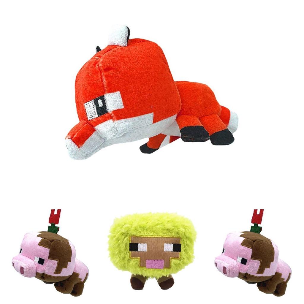 Adorable Minecraft Creeper Enderman Pig Bear Plush Toys For Kids And Collectors