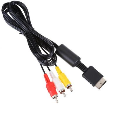 1,8 m Audio Video AV kabel ke 3 RCA TV kabelům pro systém Sony PlayStation PS 1/2/3