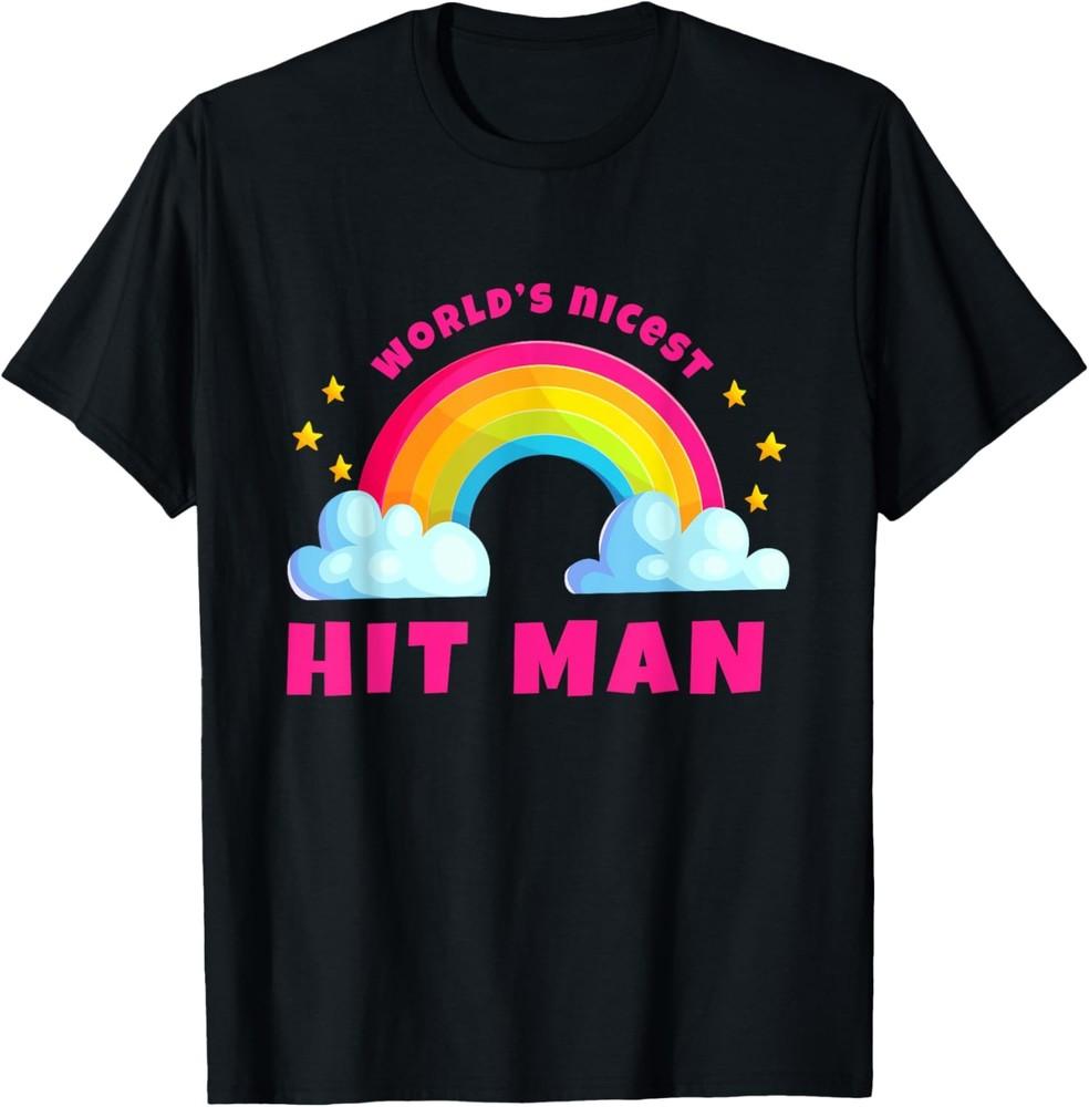 World s Nicest Hitman Shirts | Sarcastic Funny Retro Hitman T-Shirt Unisex T-Shirt XL