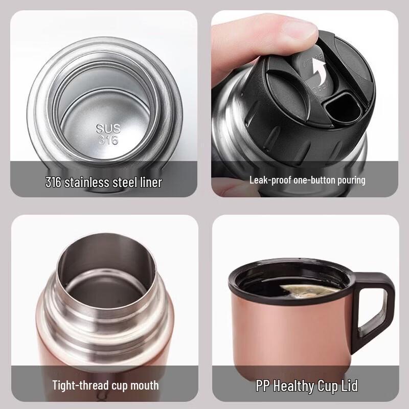 LOCK&LOCK 316 Stainless Steel Vacuum Insulated Bottle