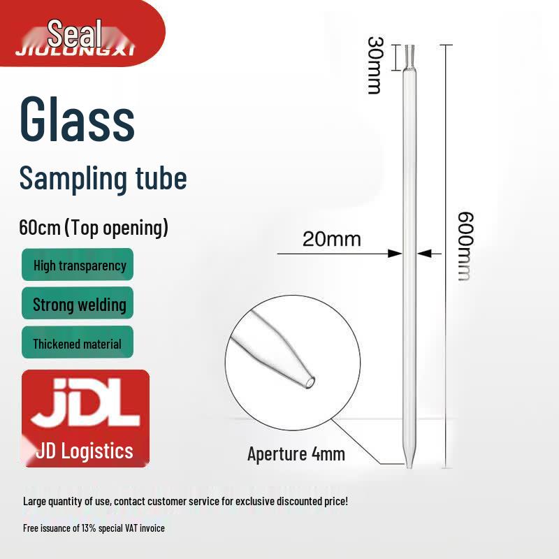 Glass Liquid Sampling Tube