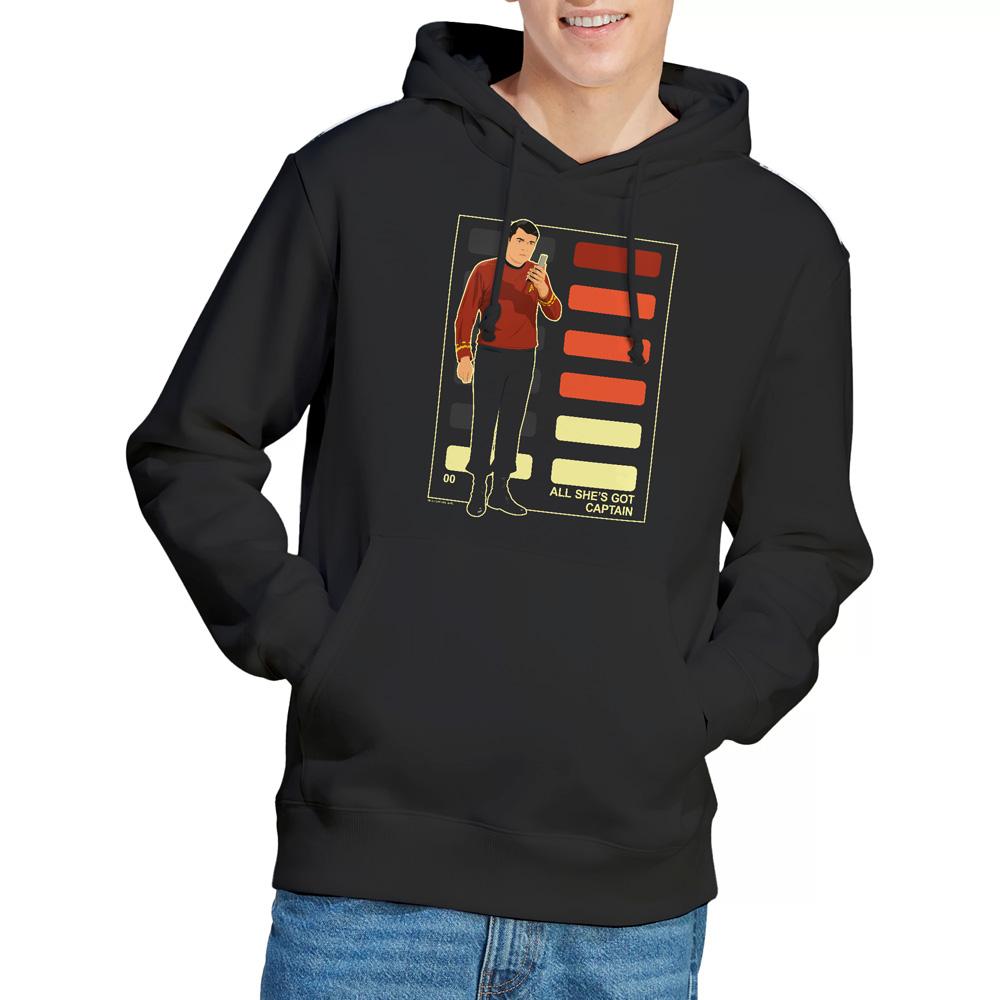STAR TREK Mens All SheÂ´s Got Captain Hoodie