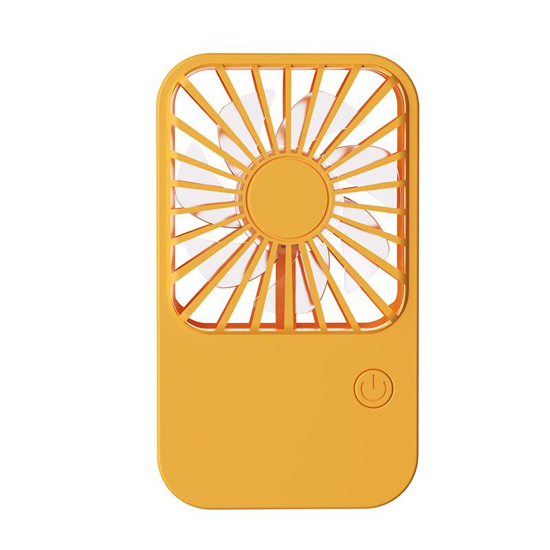 Tragbarer USB Mini-Ventilator Hohe Geschwindigkeit Lange Akkulaufzeit Schreibtisch Handventilator Kompakter Reiseventilator für Büro Zuhause