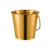 Yousheng Stainless Steel Ice Bucket, with Handle Portable Beverage Tub, Mirror Polished Durable Ice Tub, for Bars Parties KTV Beverage