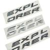 Schwarz / Chrom Obere Motorhaube 3D-Emblem Für Explorer Sport Frontbuchstaben Zubehör