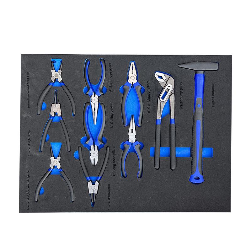 245-Piece EVA Tool Tray Set for Mechanics - Portable Car Repair and Workshop Maintenance Tools