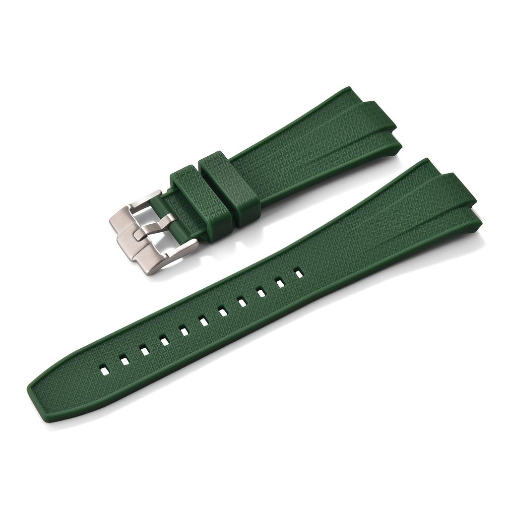 Quick Release Silicone Strap For Tissot PRX T137.407/T137.410 Super Player 40mm Men Convex Rubber Watch Band Bracelet 12mm