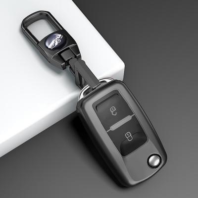 2 3 Knoppen TPU Auto Sleutelhoes Cover Shell Fob Voor Vw Volkswagen Mk4 Bora Golf 4 5 6 Jetta Passat Polo Bora Touran Skoda Seat