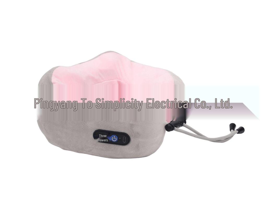 Portable Memory Foam U-Shaped Neck and Cervical Massager Pillow