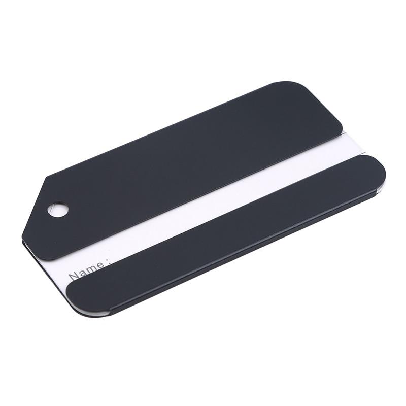 

Чемодан Багаж Этикетка Ремни Путешествия Алюминиевый Сплав Адрес Аксессуары Фанки One Size чёрный