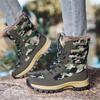 Zimowe buty Grube pluszowe Wodoodporne Antypoślizgowe Buty Moda Damskie Zimowe Buty Ciepłe Futro Botas mujer Damskie Śniegowce Platforma