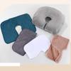 Towel Fabric Massage Headrest Cloths, 12-Piece Set Face Cradle Covers Open Center and Bound Edges for Routine Changing and Cleaning