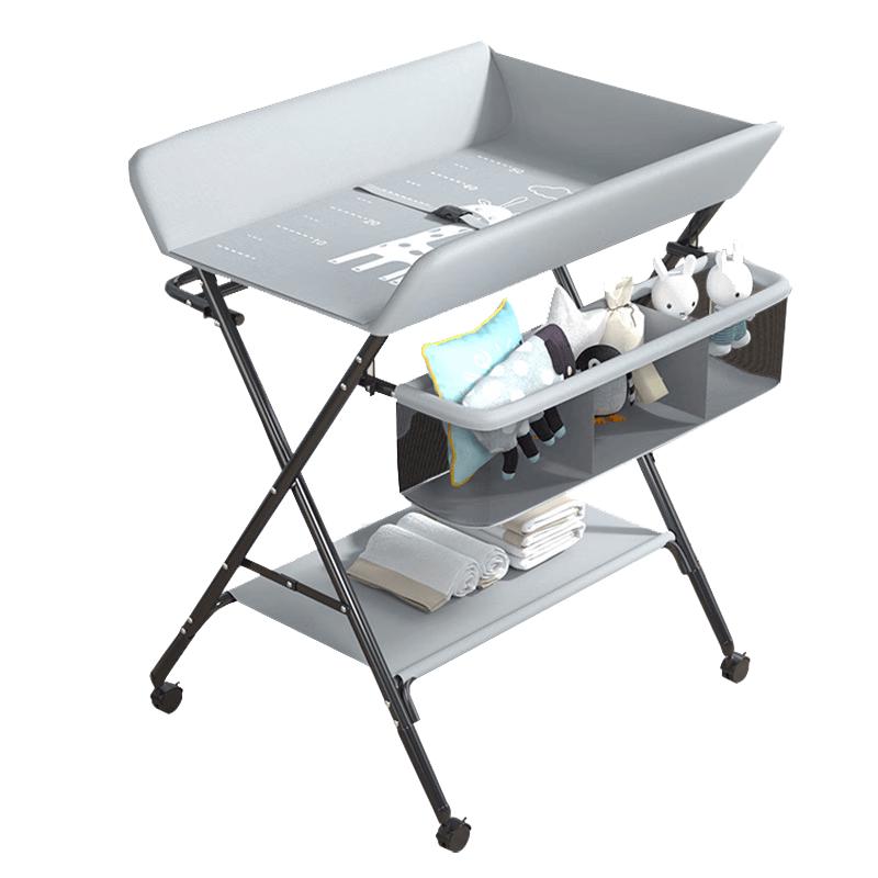 ZhiBei Multifunctional Foldable Baby Diaper Changing Table
